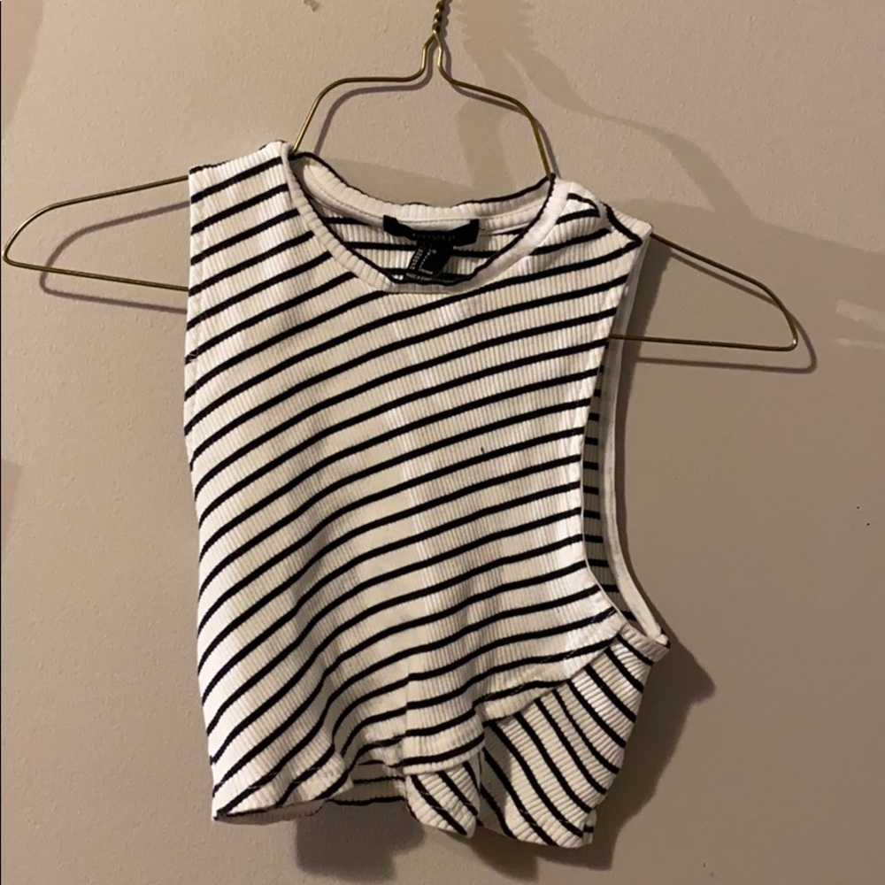 3 for 15$ Forever 21 Cropped Stripped Tank